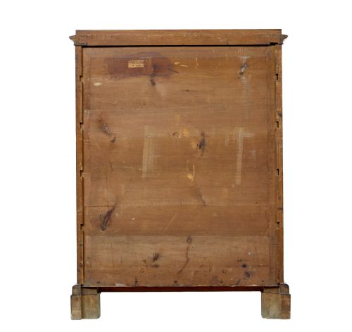 SWEDISH 19TH CENTURY 5 DRAWER CHEST OF DRAWERS - ADDITIONAL PHOTO 4