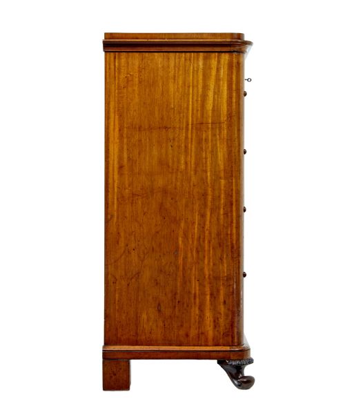 SWEDISH 19TH CENTURY 5 DRAWER CHEST OF DRAWERS - ADDITIONAL PHOTO 5