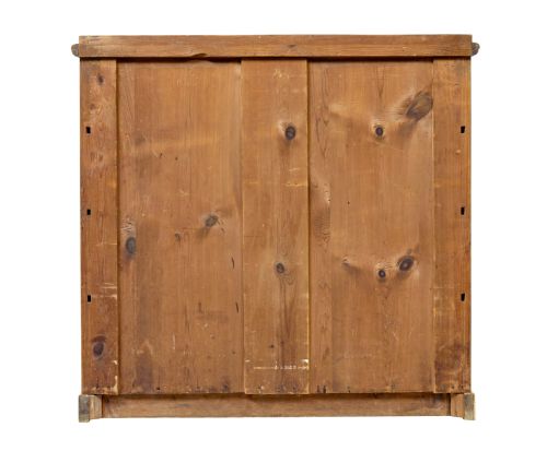 MID 19TH CENTURY SCANDINAVIAN INLAID ELM CHEST OF DRAWERS - ADDITIONAL PHOTO 4