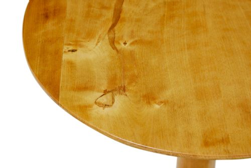 PAIR OF 19TH CENTURY SWEDISH BIRCH SIDE TABLES - ADDITIONAL PHOTO 5