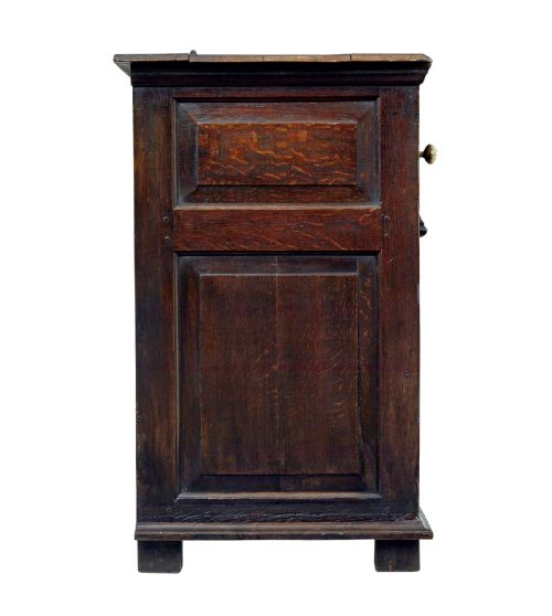 ENGLISH 18TH CENTURY CARVED OAK DRESSER - ADDITIONAL PHOTO 6