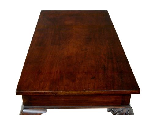 19TH CENTURY ENGLISH HAND CARVED SERVING TABLE - ADDITIONAL PHOTO 10