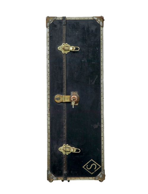 EARLY 20TH CENTURY AMERICAN STEAMER FITTED CHEST - ADDITIONAL PHOTO 3