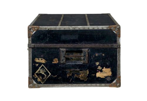 EARLY 20TH CENTURY AMERICAN STEAMER FITTED CHEST - ADDITIONAL PHOTO 5