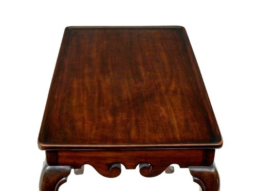 EARLY 20TH CENTURY GEORGIAN INFLUENCED SILVER TABLE - ADDITIONAL PHOTO 2