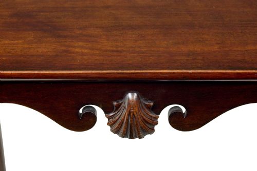 EARLY 20TH CENTURY GEORGIAN INFLUENCED SILVER TABLE - ADDITIONAL PHOTO 3