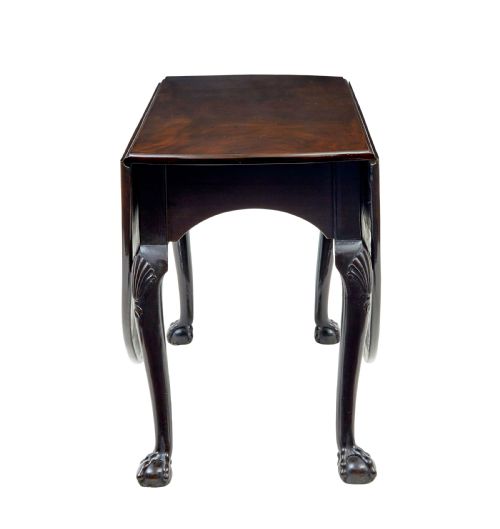 18TH CENTURY IRISH DROP LEAF DINING TABLE - ADDITIONAL PHOTO 5