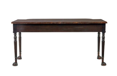 IRISH 19TH CENTURY CARVED SERVING TABLE BY ROBERT STRAHAN CO - ADDITIONAL PHOTO 4
