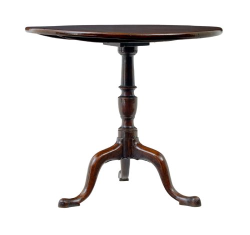 EARLY 19TH CENTURY GEORGIAN TRIPOD TABLE - ADDITIONAL PHOTO 1