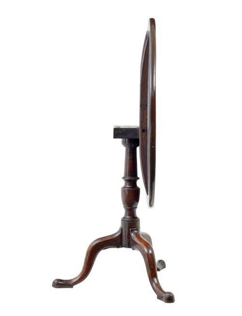 EARLY 19TH CENTURY GEORGIAN TRIPOD TABLE - ADDITIONAL PHOTO 2