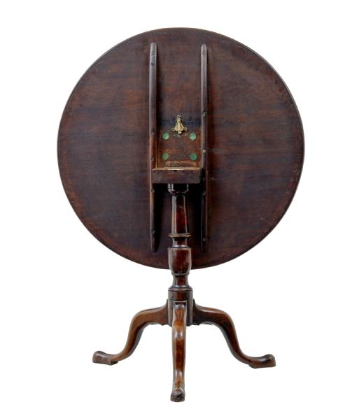 EARLY 19TH CENTURY GEORGIAN TRIPOD TABLE - ADDITIONAL PHOTO 4