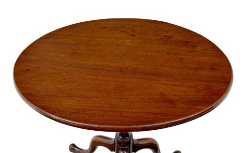 EARLY 19TH CENTURY GEORGIAN TRIPOD TABLE - ADDITIONAL PHOTO 5