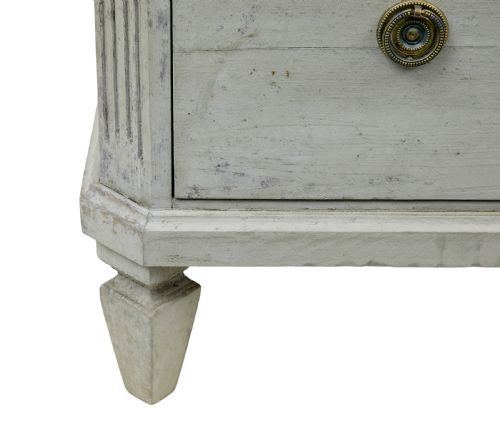 PAIR OF 19TH CENTURY PAINTED SWEDISH CHEST OF DRAWERS - ADDITIONAL PHOTO 6