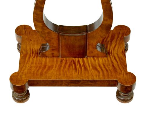LATE 19TH CENTURY BIRCH SEWING TABLE WITH CONTENTS - ADDITIONAL PHOTO 5