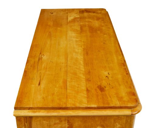 SCANDINAVIAN 19TH CENTURY BIRCH CHEST OF DRAWERS - ADDITIONAL PHOTO 1