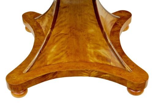 SCANDINAVIAN ART DECO INLAID BIRCH CENTER TABLE - ADDITIONAL PHOTO 6