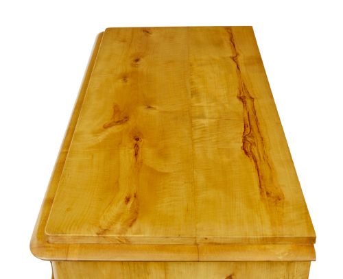 19TH CENTURY SWEDISH BIRCH CHEST OF DRAWERS - ADDITIONAL PHOTO 3