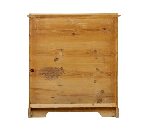 19TH CENTURY SWEDISH BIRCH CHEST OF DRAWERS - ADDITIONAL PHOTO 7
