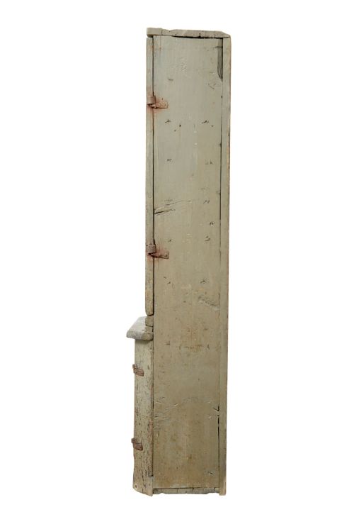 EARLY 19TH CENTURY SCANDINAVIAN CARVED PINE CUPBOARD - ADDITIONAL PHOTO 4