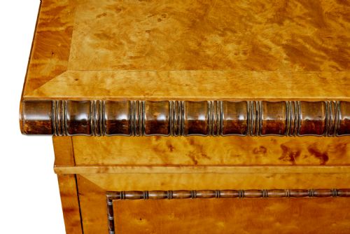 SCANDINAVIAN BIRCH ART DECO PEDESTAL DESK - ADDITIONAL PHOTO 8