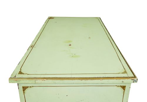 19TH CENTURY SWEDISH PAINTED PINE CHEST OF DRAWERS - ADDITIONAL PHOTO 11