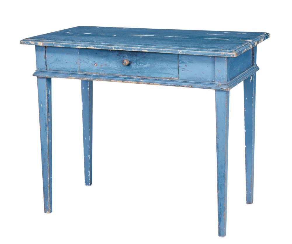 19TH CENTURY HAND PAINTED SWEDISH SIDE TABLE