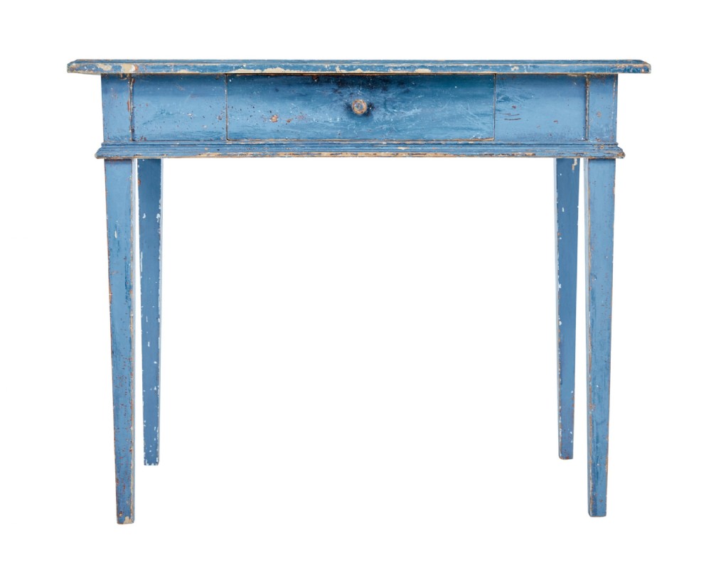 19TH CENTURY HAND PAINTED SWEDISH SIDE TABLE View II