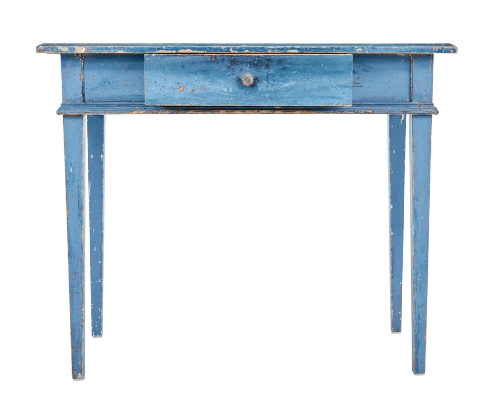 19TH CENTURY HAND PAINTED SWEDISH SIDE TABLE View III
