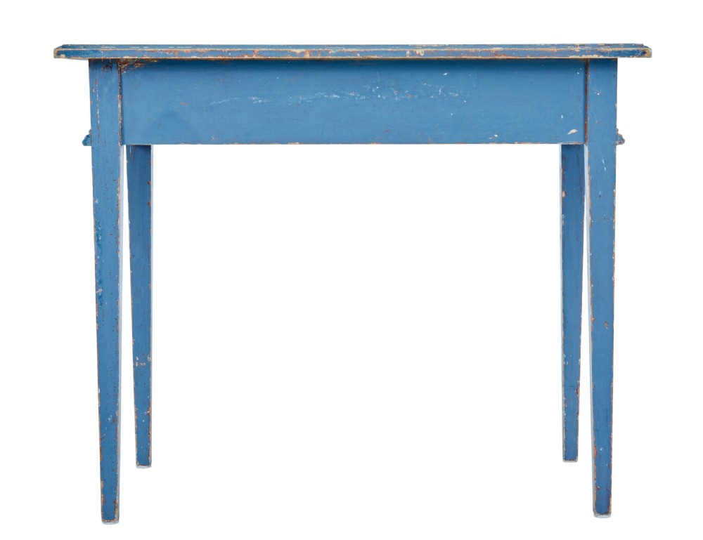 19TH CENTURY HAND PAINTED SWEDISH SIDE TABLE View VI