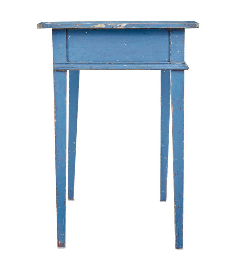 19TH CENTURY HAND PAINTED SWEDISH SIDE TABLE View VII