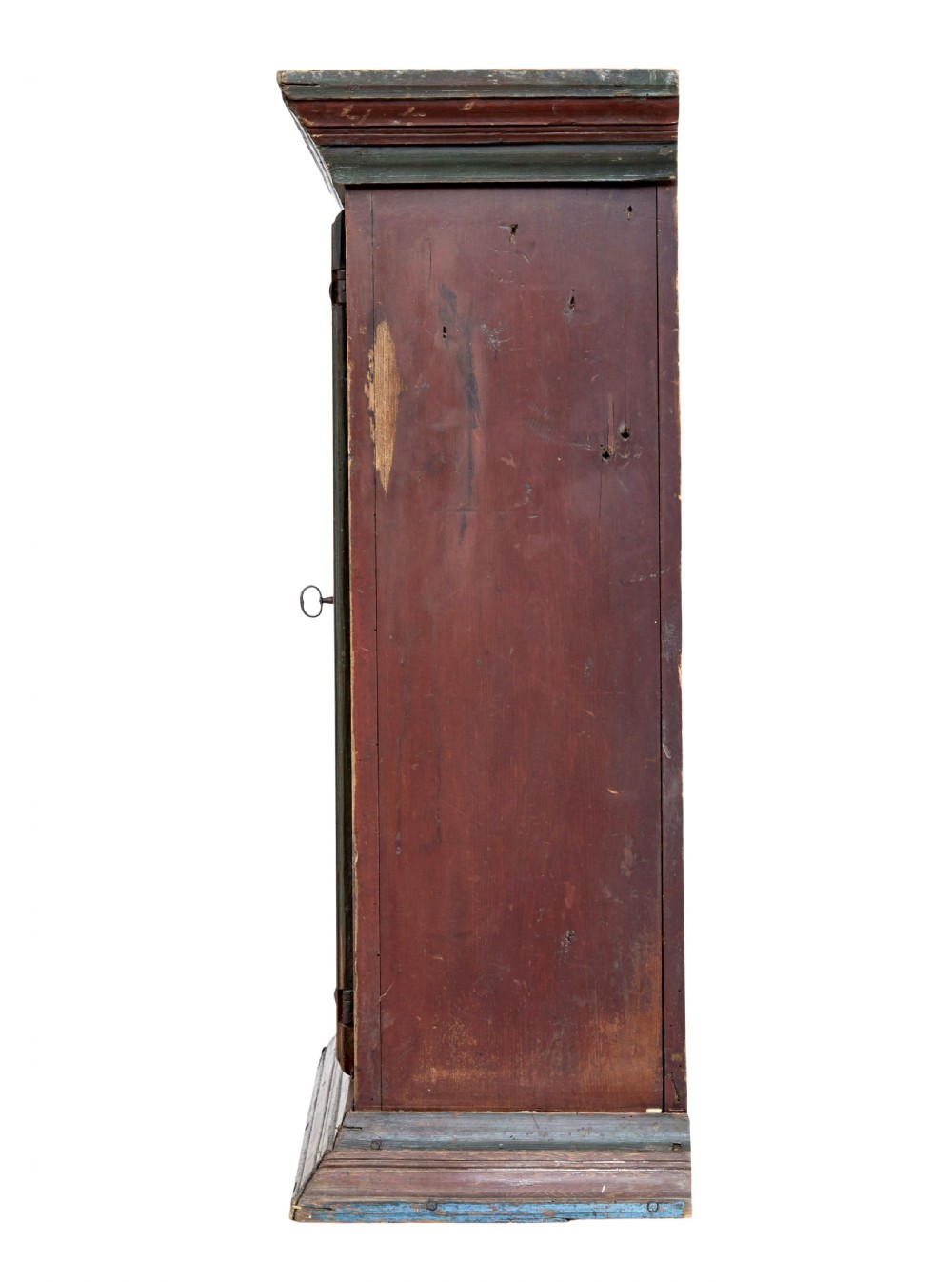 MID 19TH CENTURY HAND PAINTED FOLK ART CUPBOARD View VI
