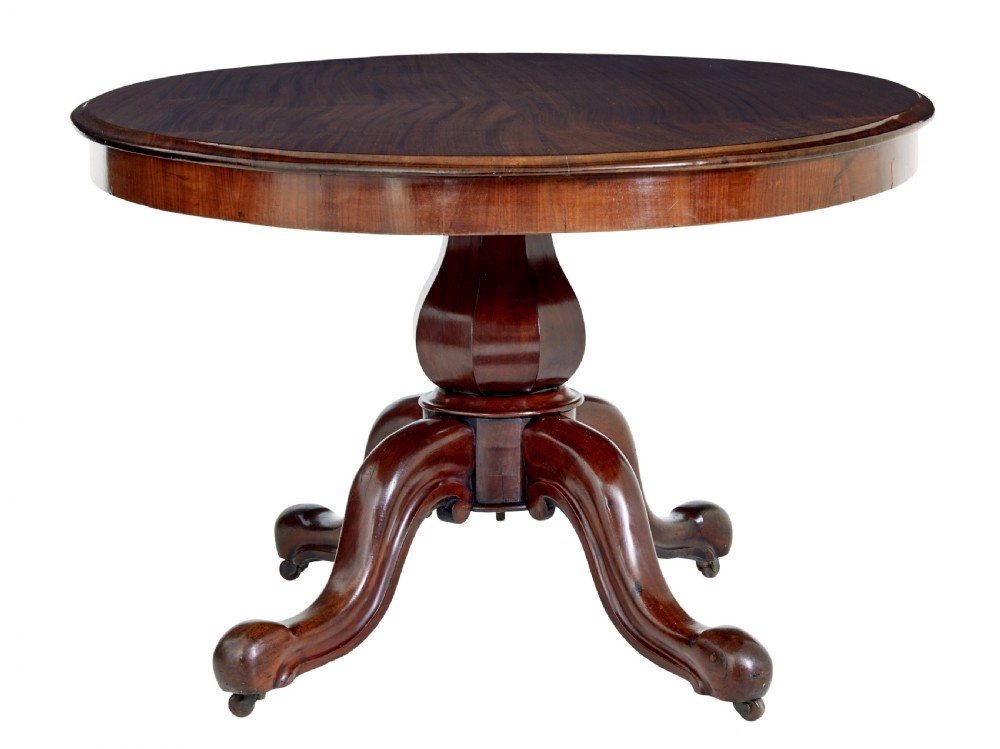 VICTORIAN 19TH CENTURY MAHOGANY BREAKFAST TABLE View II