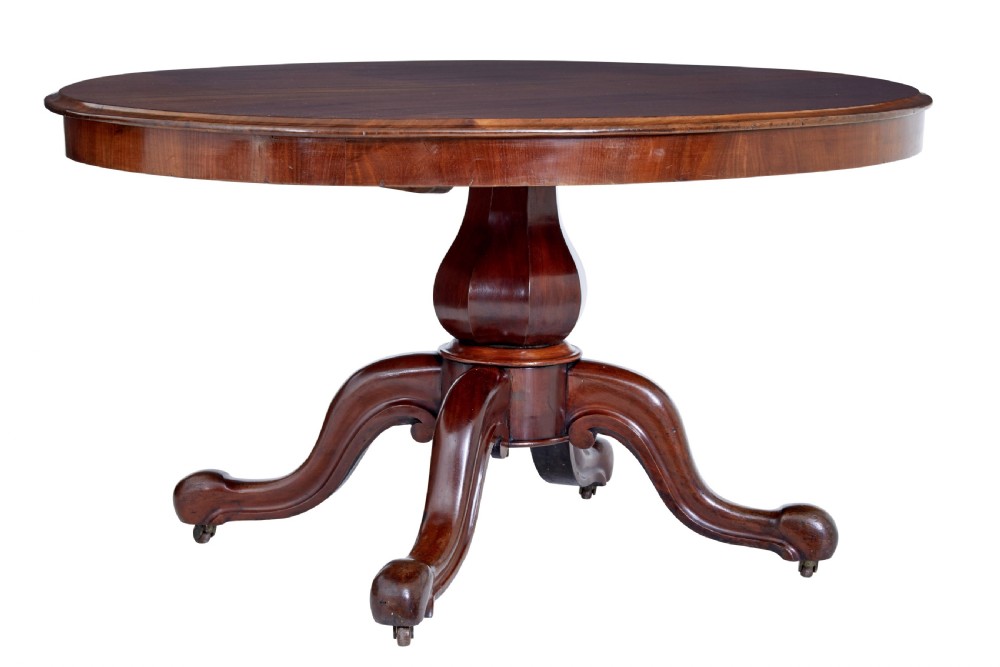 VICTORIAN 19TH CENTURY MAHOGANY BREAKFAST TABLE View III