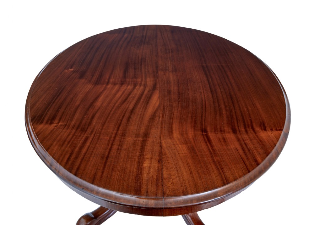 VICTORIAN 19TH CENTURY MAHOGANY BREAKFAST TABLE View VI