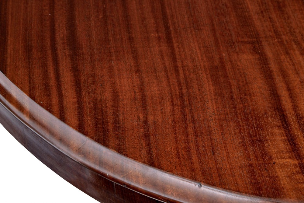 VICTORIAN 19TH CENTURY MAHOGANY BREAKFAST TABLE View VIII