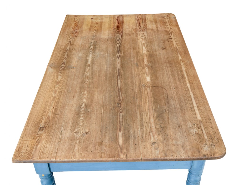 19TH CENTURY HAND PAINTED PINE OCCASIONAL TABLE View III