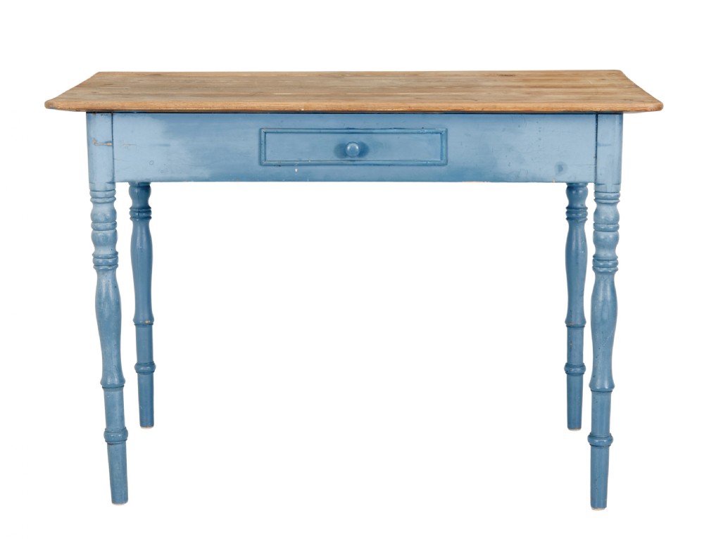 19TH CENTURY HAND PAINTED PINE OCCASIONAL TABLE View IV