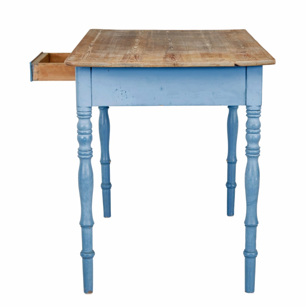 19TH CENTURY HAND PAINTED PINE OCCASIONAL TABLE View VI