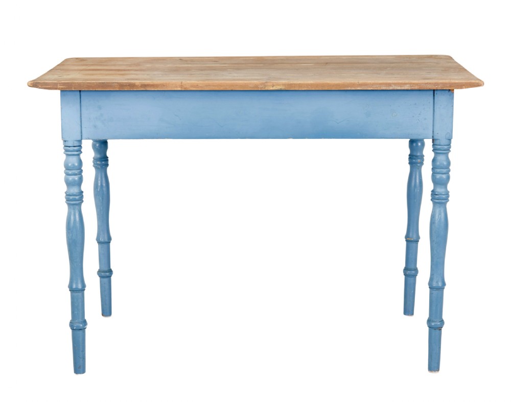 19TH CENTURY HAND PAINTED PINE OCCASIONAL TABLE View VII
