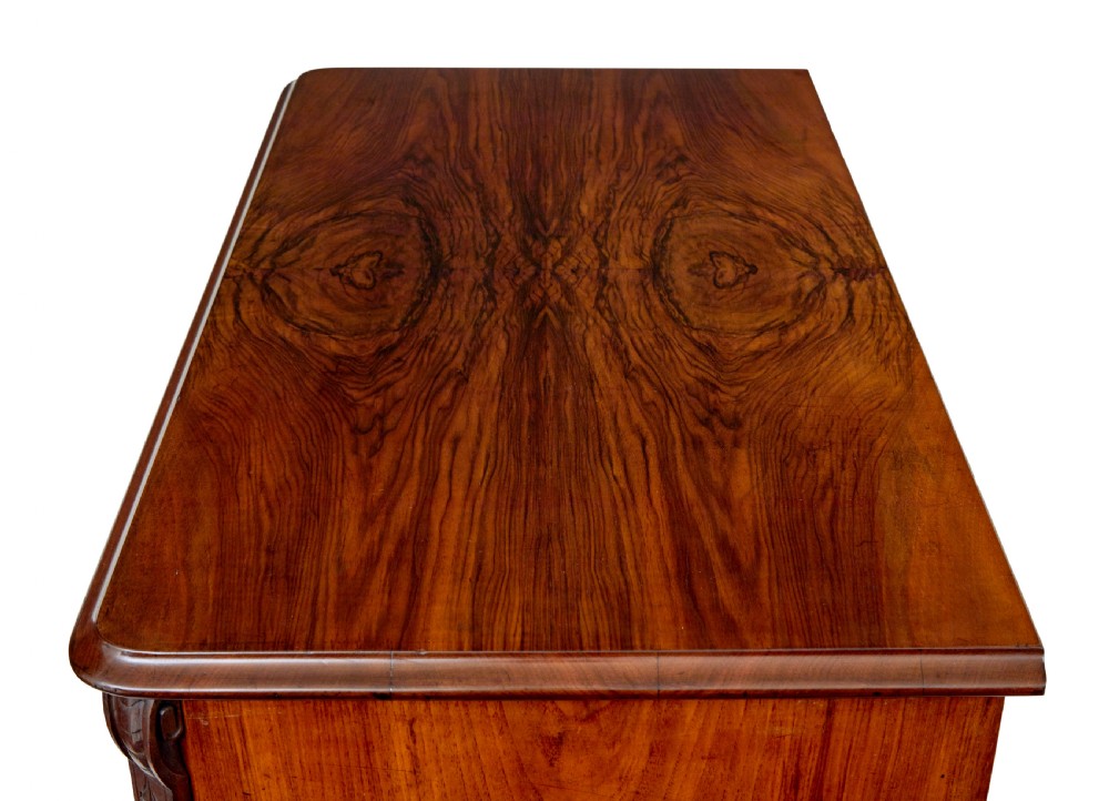 SWEDISH 19TH CENTURY BURR WALNUT CHEST OF DRAWERS View IX