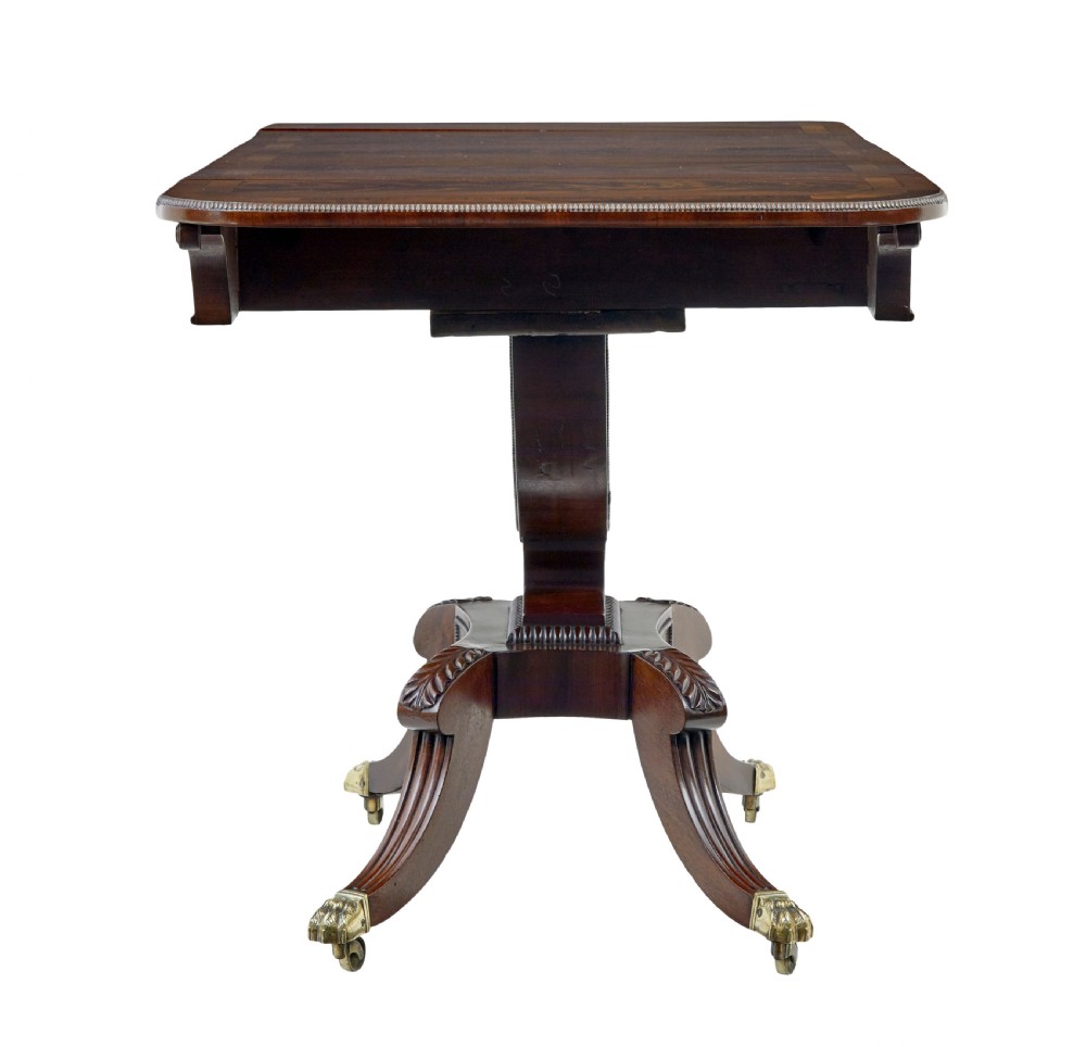 EARLY 19TH CENTURY WILLIAM IV SOFA TABLE View VI