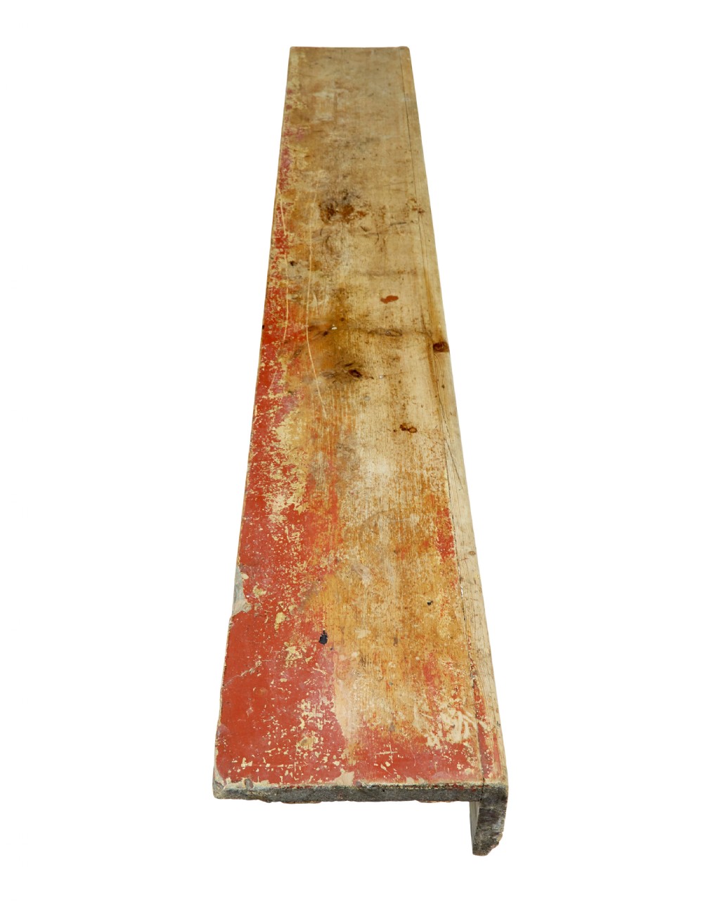 SWEDISH 19TH CENTURY PAINTED PINE KITCHEN BENCH View VI