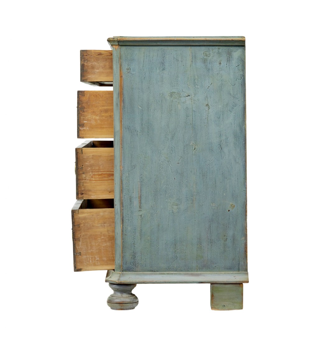19TH CENTURY GUSTAVIAN INFLUENCED CHEST OF DRAWERS View IV