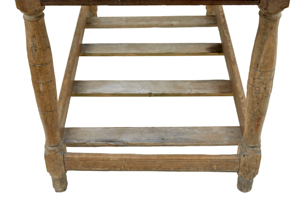 19TH CENTURY SWEDISH PINE BAKERS TABLE View VII
