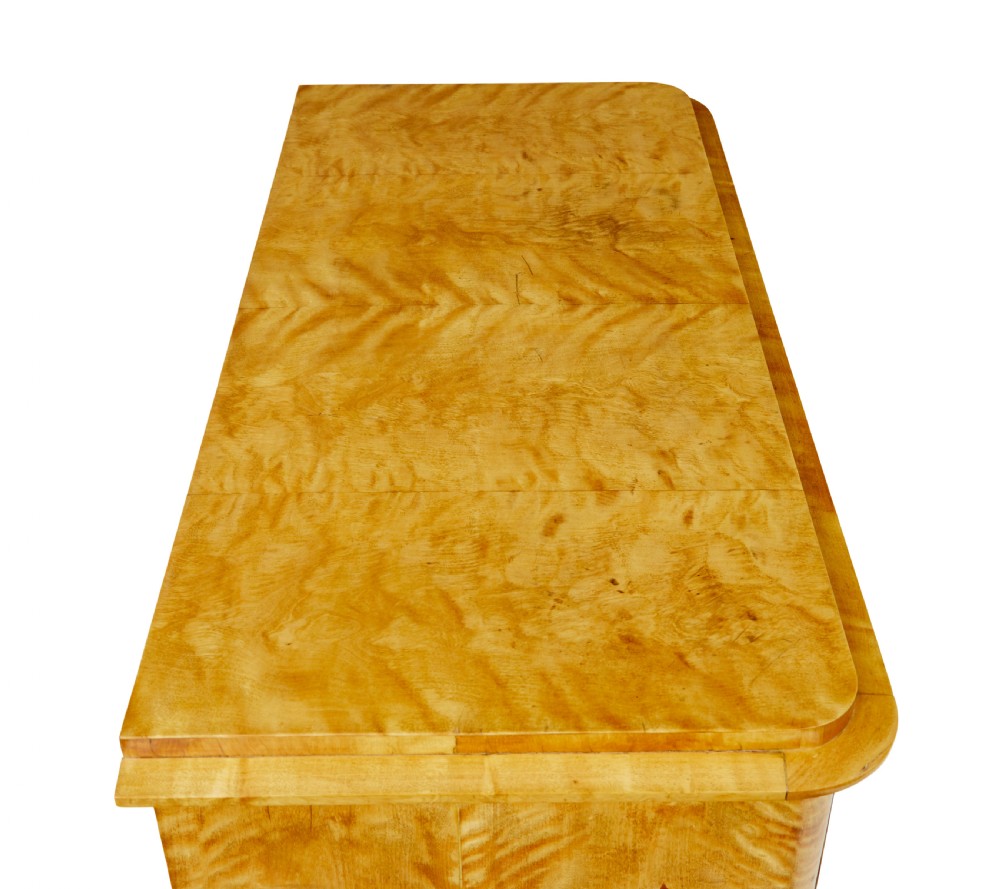 19TH CENTURY SWEDISH BIRCH 3 DRAWER CHEST View IX
