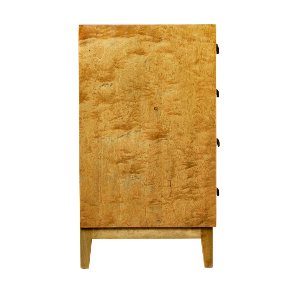 ART DECO SWEDISH CHEST OF DRAWERS IN BIRCH View VI
