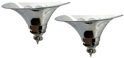Pair of Art Deco Wall Lights