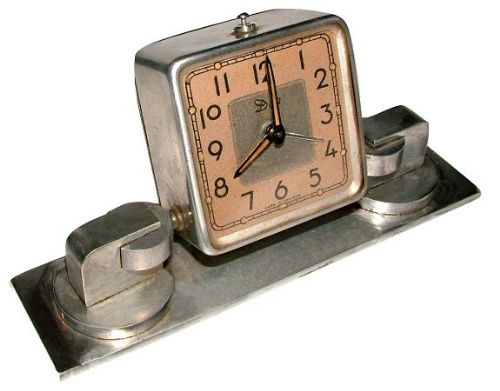 French Art Deco Clock by Dep