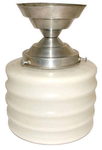1930s Art Deco Beehive Ceiling Light