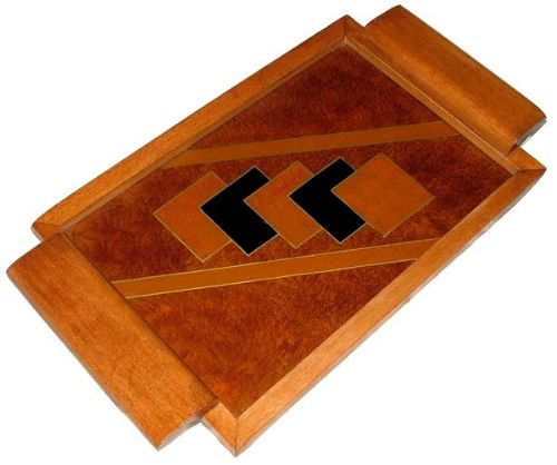 fig 1. 1930s Art Deco Geometric Tray